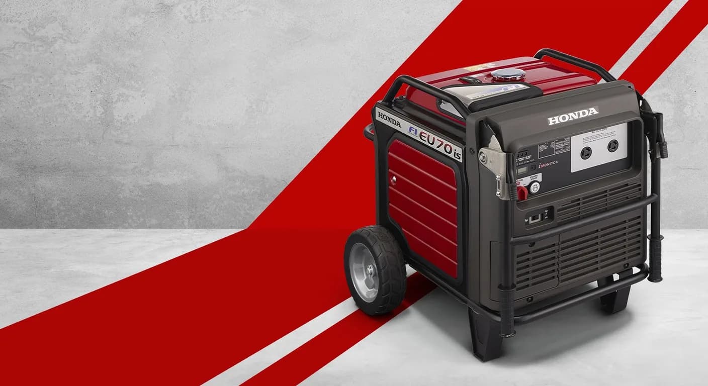 Honda EU70is · 7 kVA inverter · prácticamente nuevo
